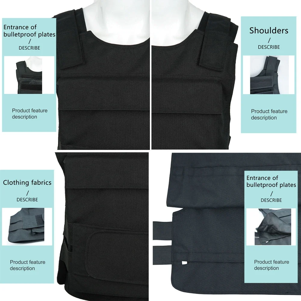 Anti-Stabbing Clothing Tactical Stab Vest Soft Riot Gear (Only Vest Cannot Stop Bullets) Promotional Anti-Stabbing Clothing