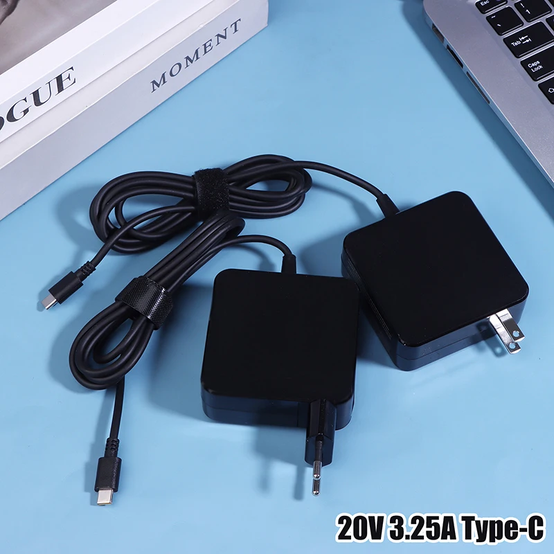 EU US Plug 65W 20V 3.25A Type-C USB C Phone PD Laptop Plug Charger Power Ac Adapter For Laptops From Various Brands