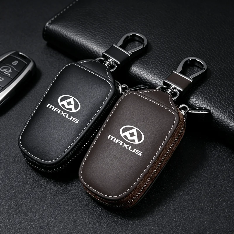 

Car Key Storage Bag Protector Cover Keychain For Maxus G10 G50 G90 G20 V80 V90 EV30 EV90 T60 T70 D60 D90 Auto Key Holder