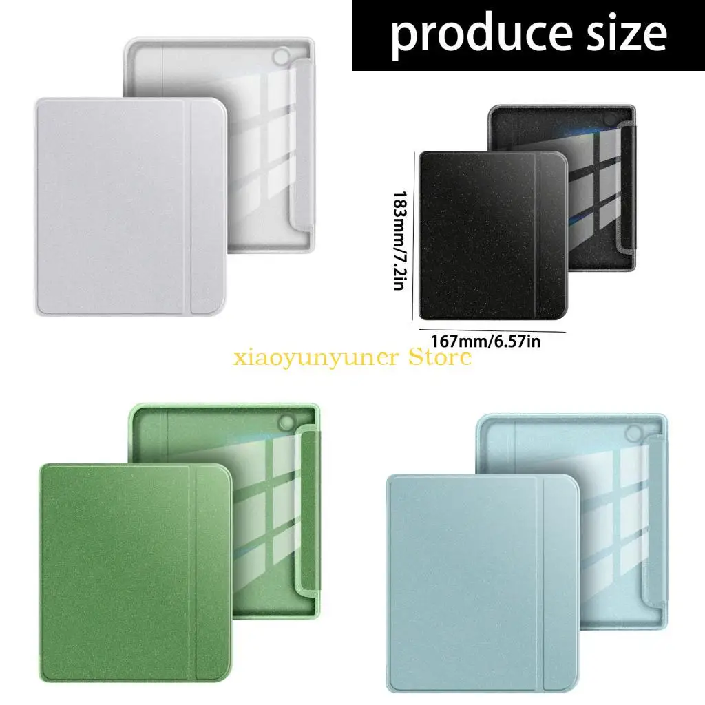P9JB Cover Shell For 7Inch E Reader Glittering And Fexible eReader Case