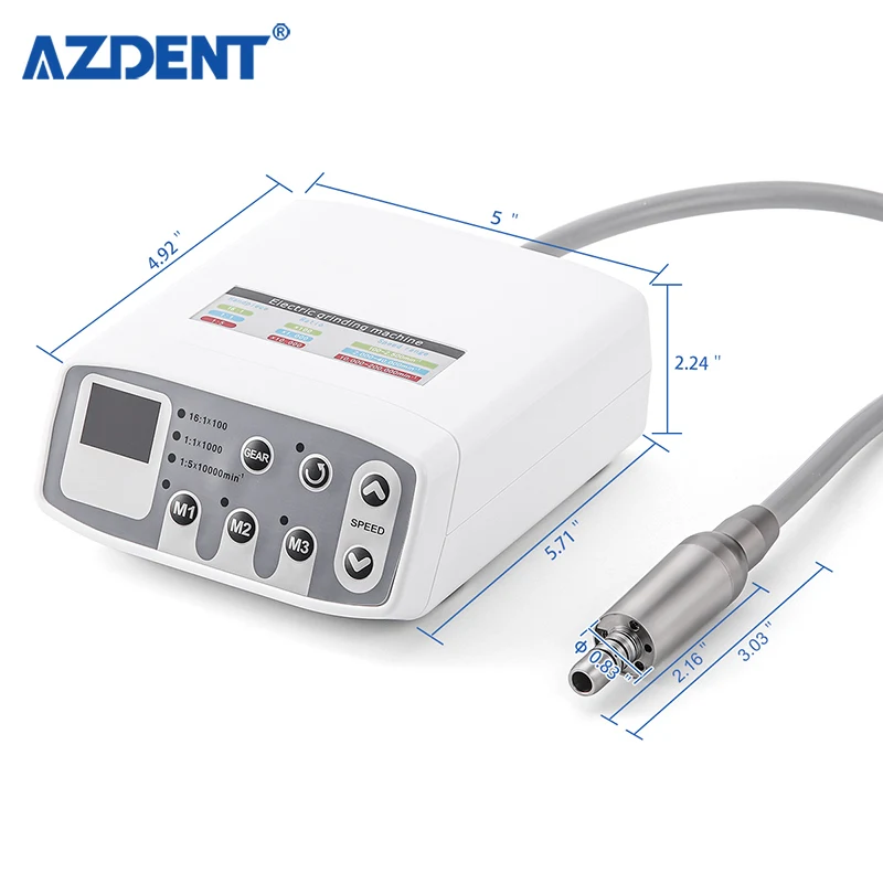 Micro moteur électrique sans balais à LED dentaire de haute qualité