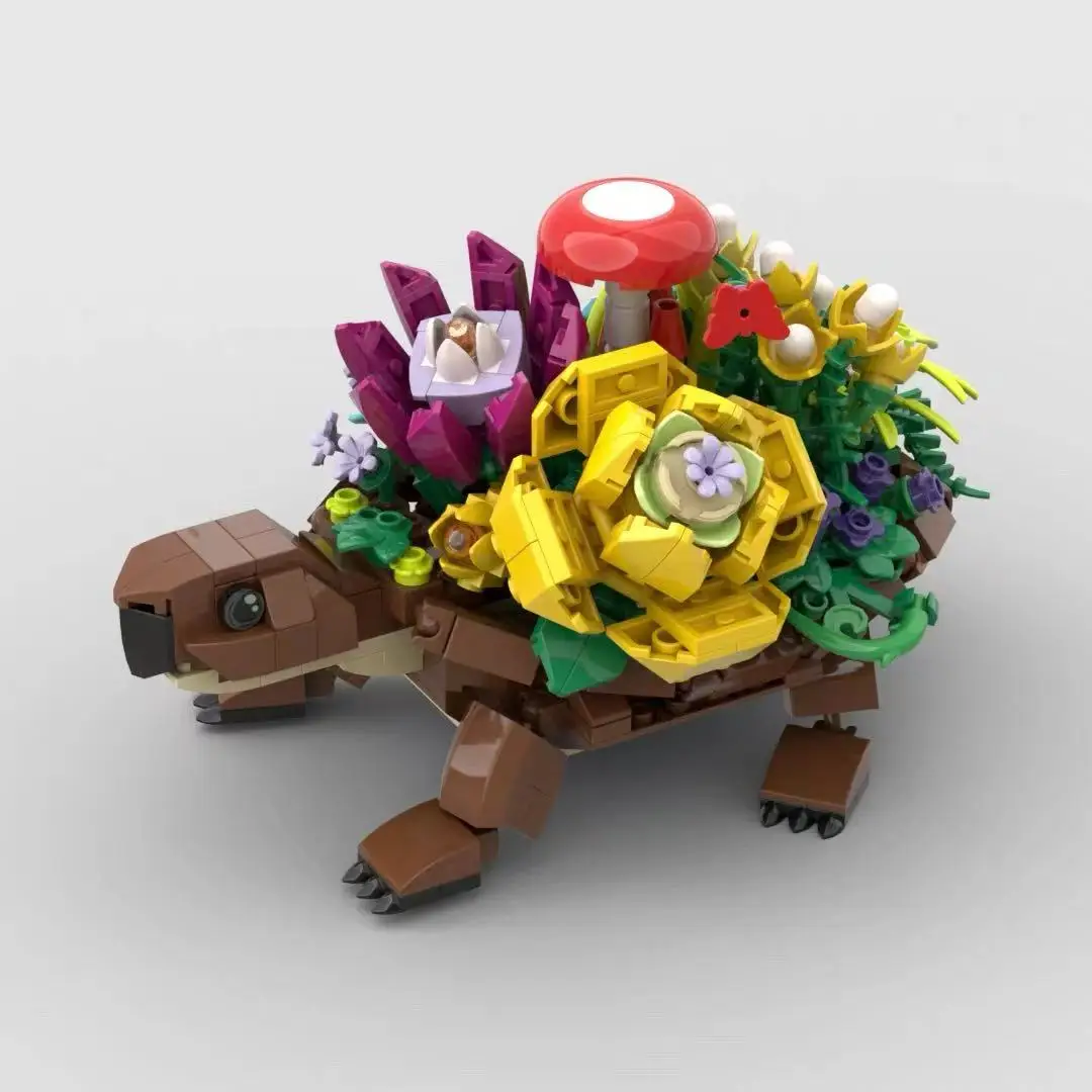 

Новинка 2025, приветственная сосна, горшечные растения, головоломка высокой сложности, сборка, строительные блоки, игрушка, украшения для домашнего декора, модель