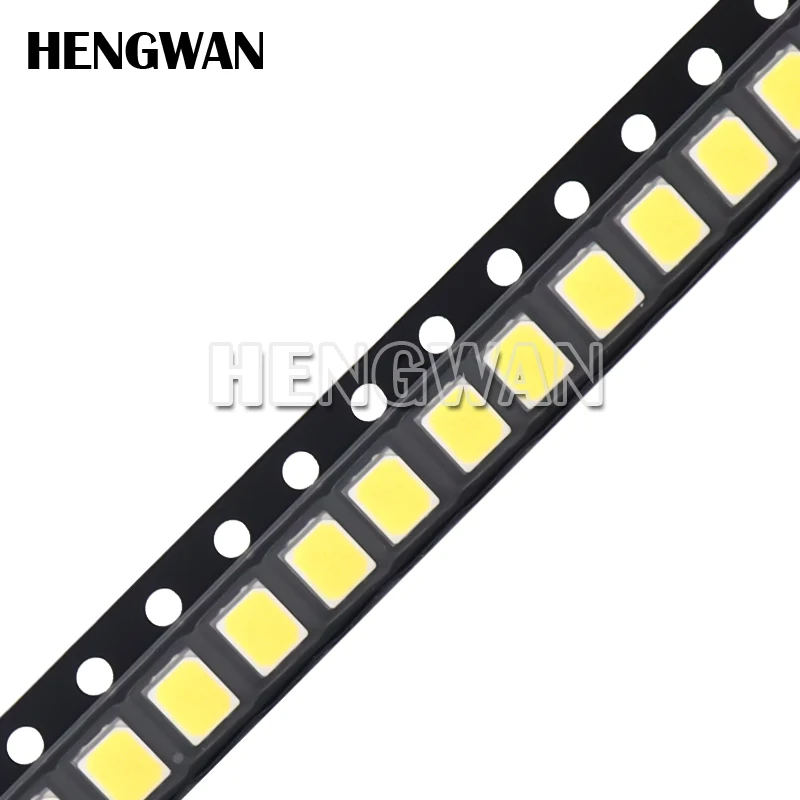 100pcs High Brightness SMD LED 2835 1W 0.5W 0.2W White 3V 6V 9V 18V 36V 150MA/100MA/30MA/60MA/80MA 6000-6500K