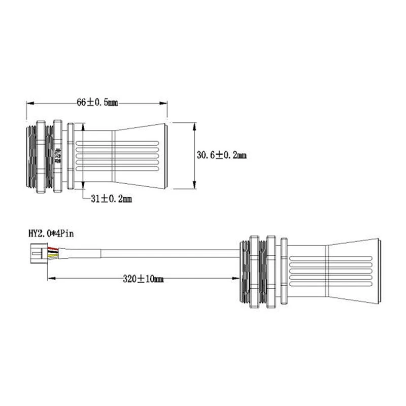 1 Uds. Sensor impermeable de alta precisión penetración Smog polvo rango más amplio 7,5 M Sensor para Sensor Arduino (UART)