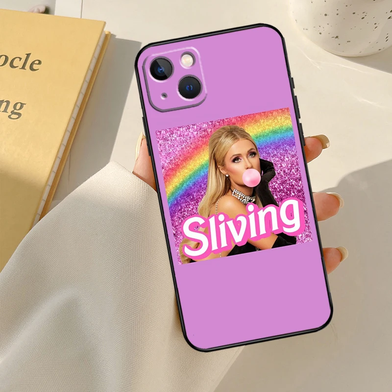 Paris Hilton Stop Being Poor Phone Case For iPhone 13 11 12 Pro Max Mini 6S Plus X XS MAX XR Soft Cover