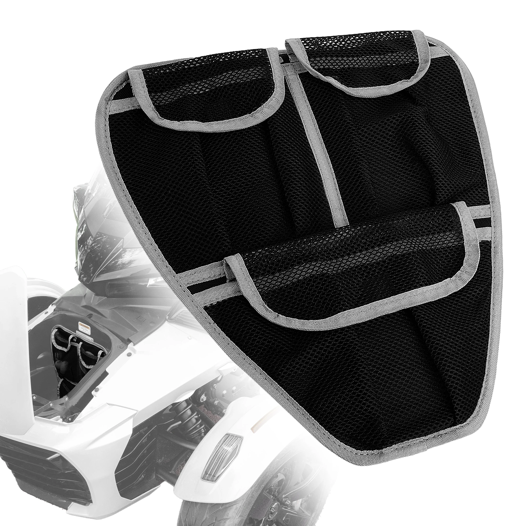 

Front Side Trunk Tool Storage Bag Motorcycle High Quality Nylon Trunk Lid Organizer Universal for Can Am Spyder F3 F3-L F3-S F3