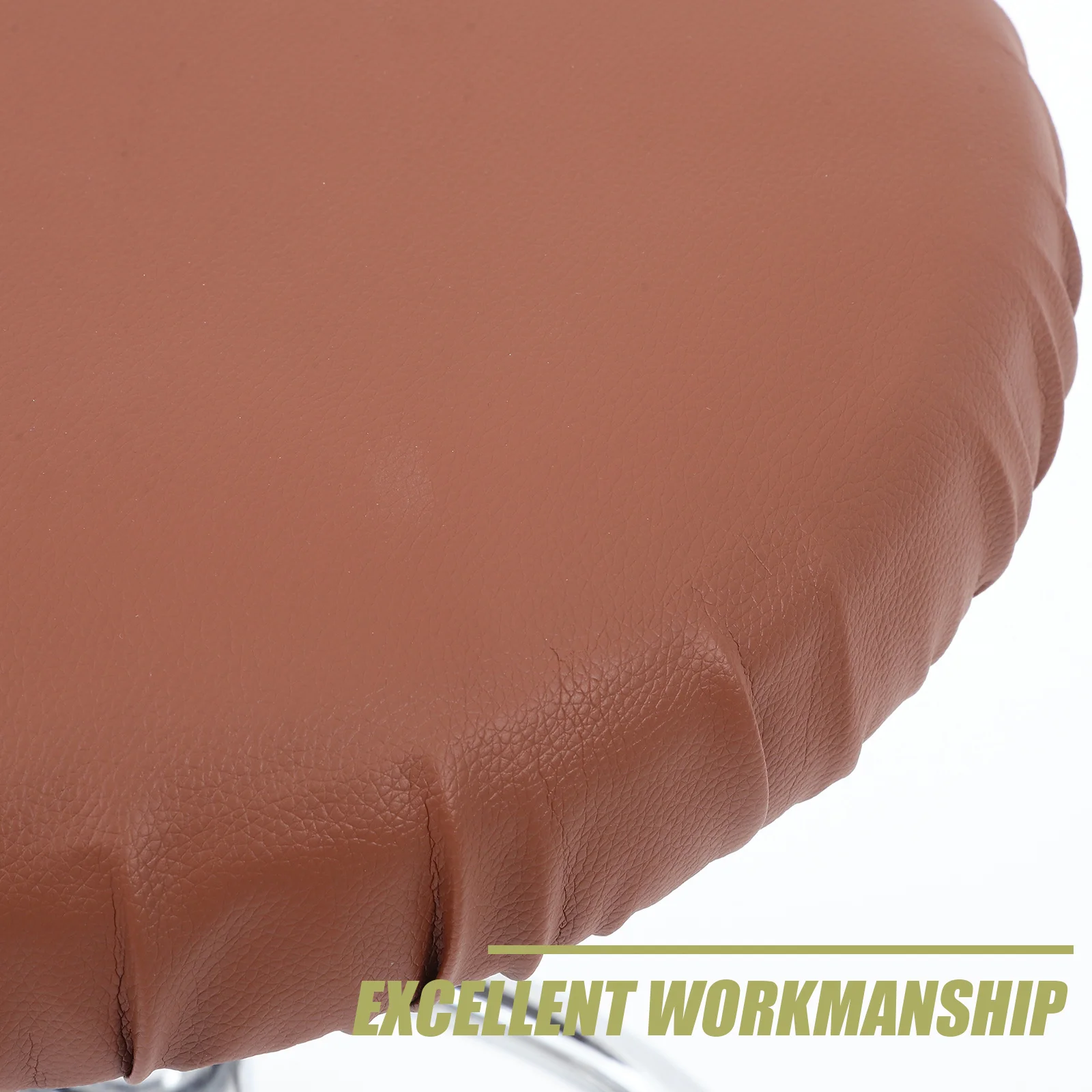 

Round Bar Stool Cover Waterproof Chair Protector Soft Comfortable Fit for Kitchen Dining Room Cafe Terrace Garden Decorative