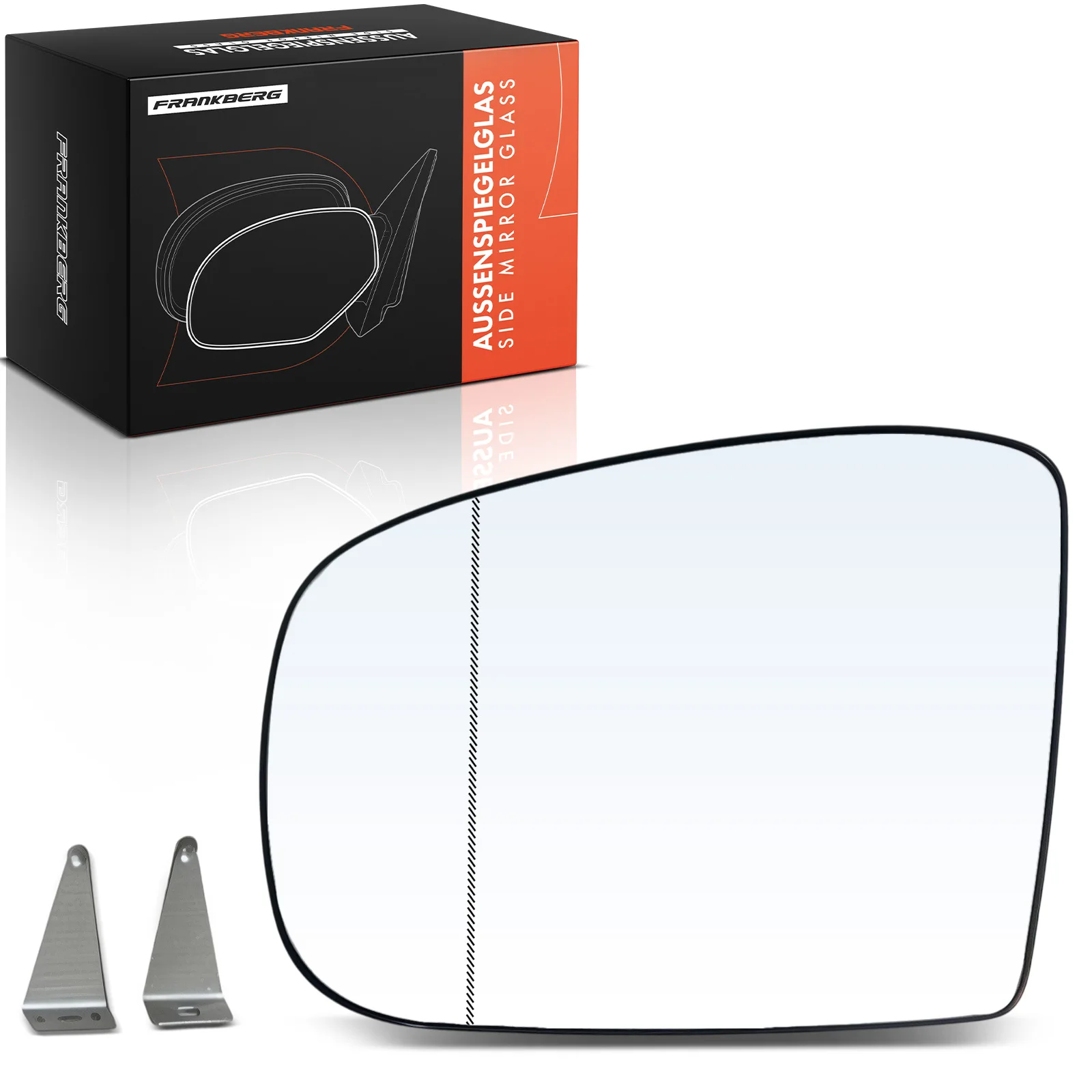 Frankberg 1x Spiegelglas Buitenspiegel Links voor Mercedes-Benz M-Klasse W164 1998-2005 MA1638102719