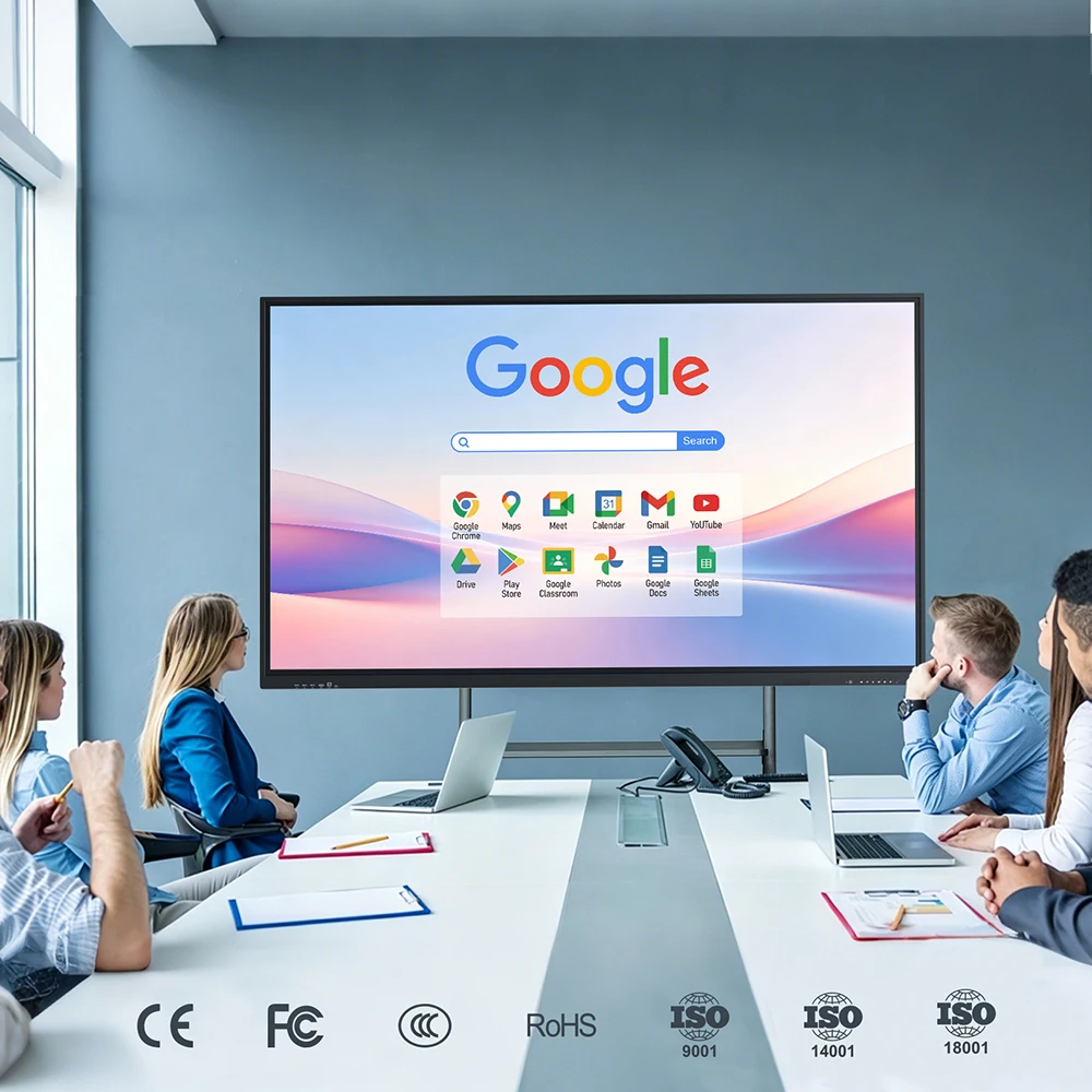 65/75/86 Inch Touch Screen LCD Display Smart Digital Meet Smart Whiteboard Price Interactive Board