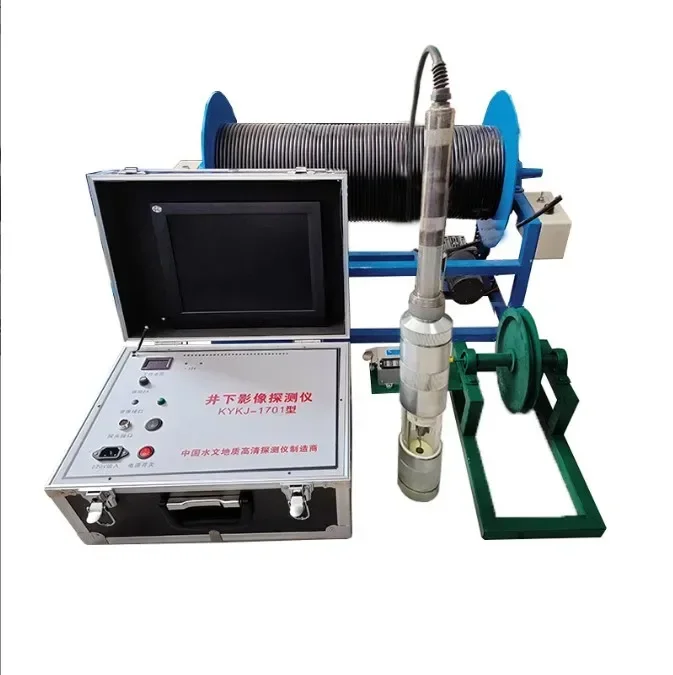

Deep water well inspection 500m 170 degree view wide angle outdoor underwater waterproof borehole inspection