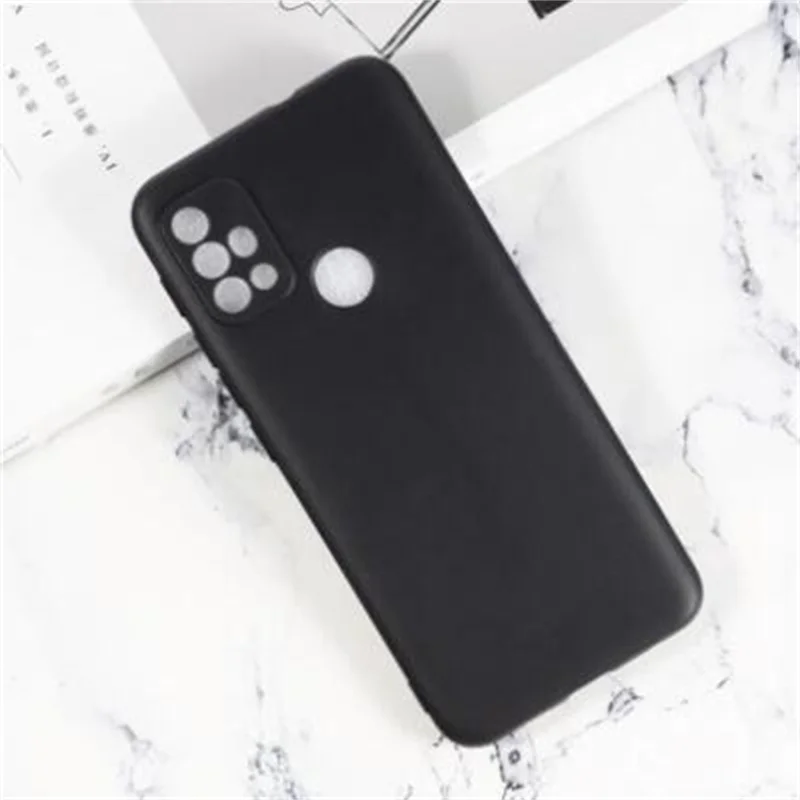 For Motolora Moto G Play Power Stylus 2021 G30 G10 Edge S E7 Power 5G One Fusion Plus Vison G8 G9 Black Soft TPU Silicone Case 