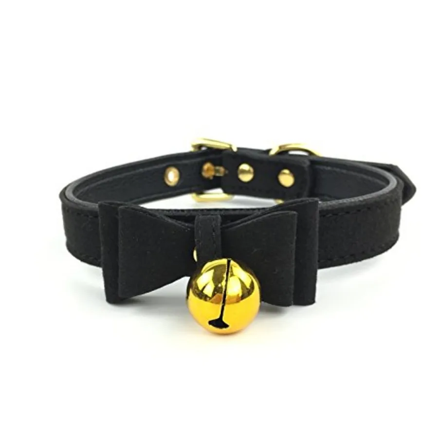 

Bell Choker Collar Necklace Lolita Bow Collar Cat Kitty Velvet Necklace