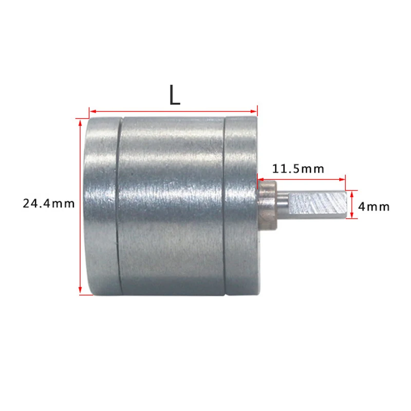 25mm Reduction Gearbox Gear Motor 2.0MM For 300 310 2418 370 371 DC Motor DIY