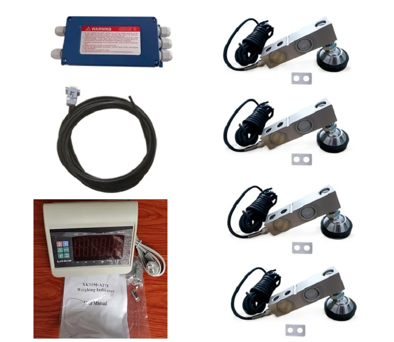 Self made weighbridge suit Coriolis sensor a27e Yaohua display DIY small weighbridge