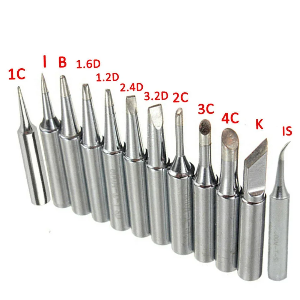 Station Tools Soldering Iron Tip (Approx.) 16mm (Approx.) 33mm 4mm 900M-T Copper Silver High Quality Practical