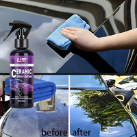 Auto nano coating spray - instant brightness enhancement, anti scratch and antifouling paint surface protection liquid wax,