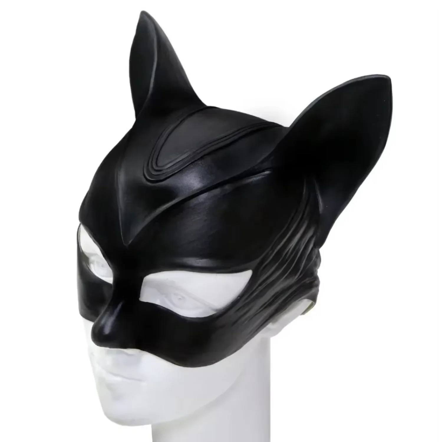 Sexy Cat Mask for Women Halloween Masquerade  Mask Night Club Cocktail Cosplay Cat Woman Half Face Helmet Costume Prop