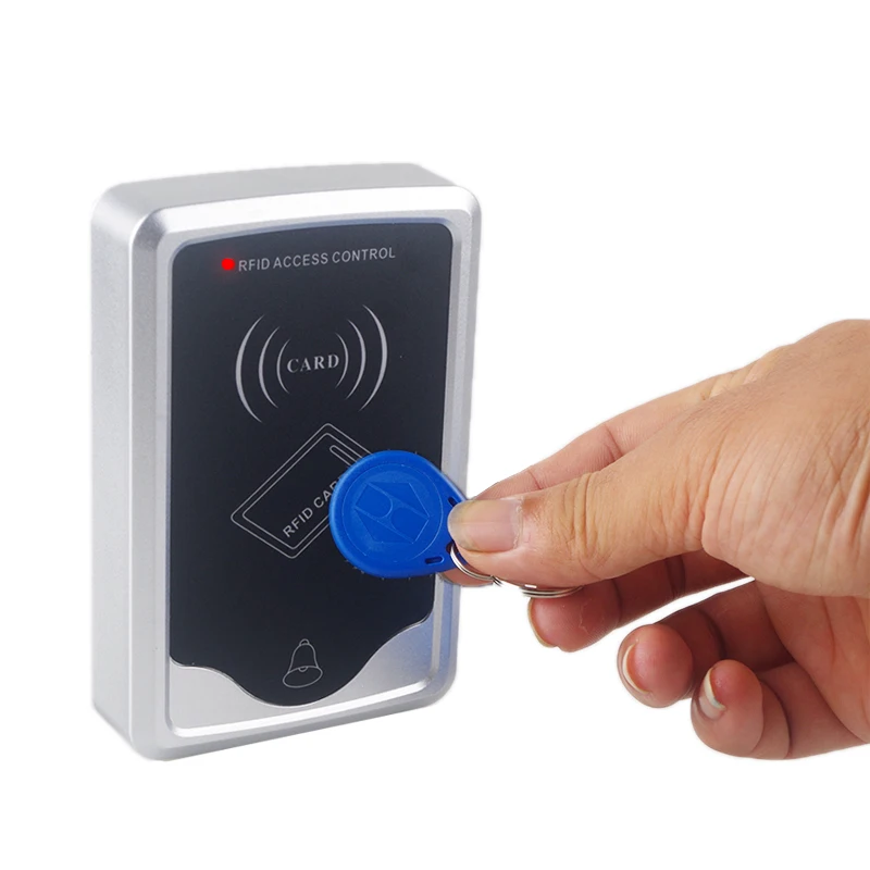 Wiegand 26-bit 125KHz lettore di schede Rfid ID Card controllo accessi per Door Gate Entry 1000 utenti tastiera Standalone EM4100 Keyfobs