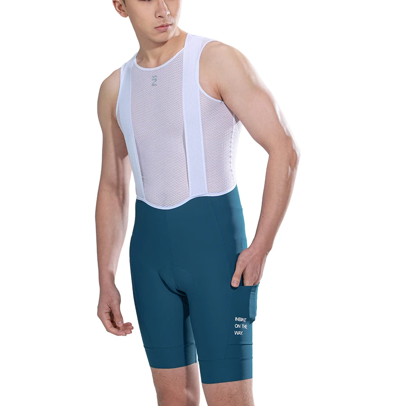 【¥3,392】INBIKE メンズ サイクリングビブショーツ 3Dパッド ブラック XL(EU) 特別割引-アリエク特価アラート