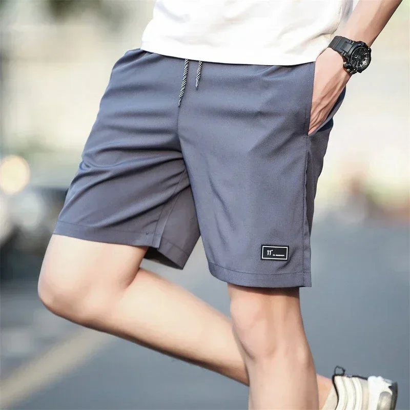 2024 New Men\'s Summer Shorts Drawstring Short Pants Casual Shorts Quick-DryingTrunks Printed Shorts Swim Surfing Beachwear