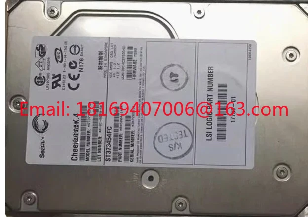 

for 1pcs 17750-01 13669-03 73G 15K FC Fiber Hard Drive ST373454FC