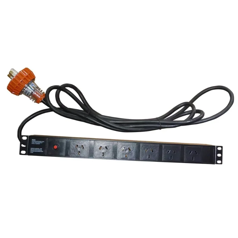 1.5U Horizontal Mount 19inch Aluminum Server Rack Australia Data Center PDU Power Distribution Unit - view 4