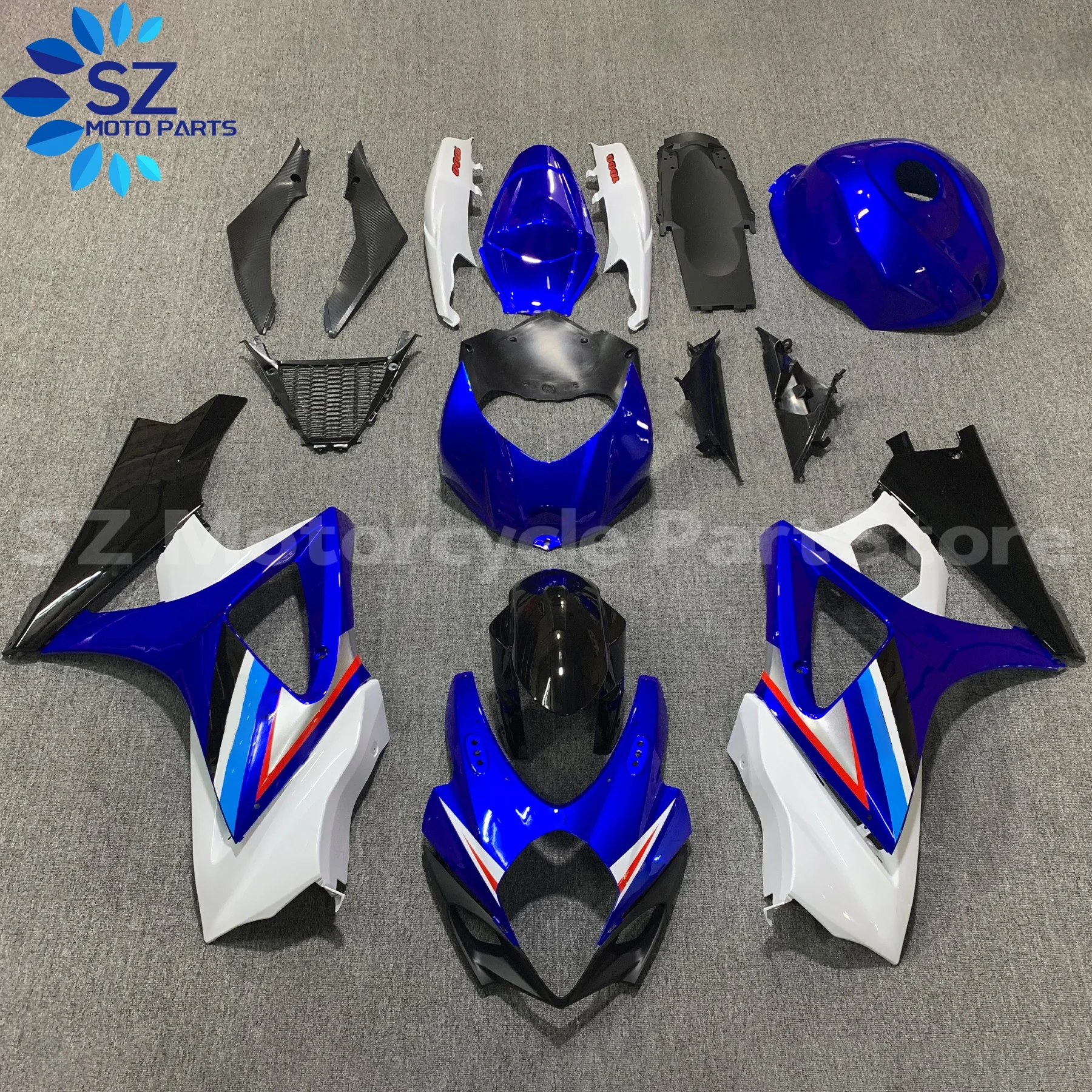 

Fit For Suzuki GSXR1000 K7 2007 2008 07 08 painted Motorcycle Fairing Kit Bodywork Plastic Parts Injection Components ABS