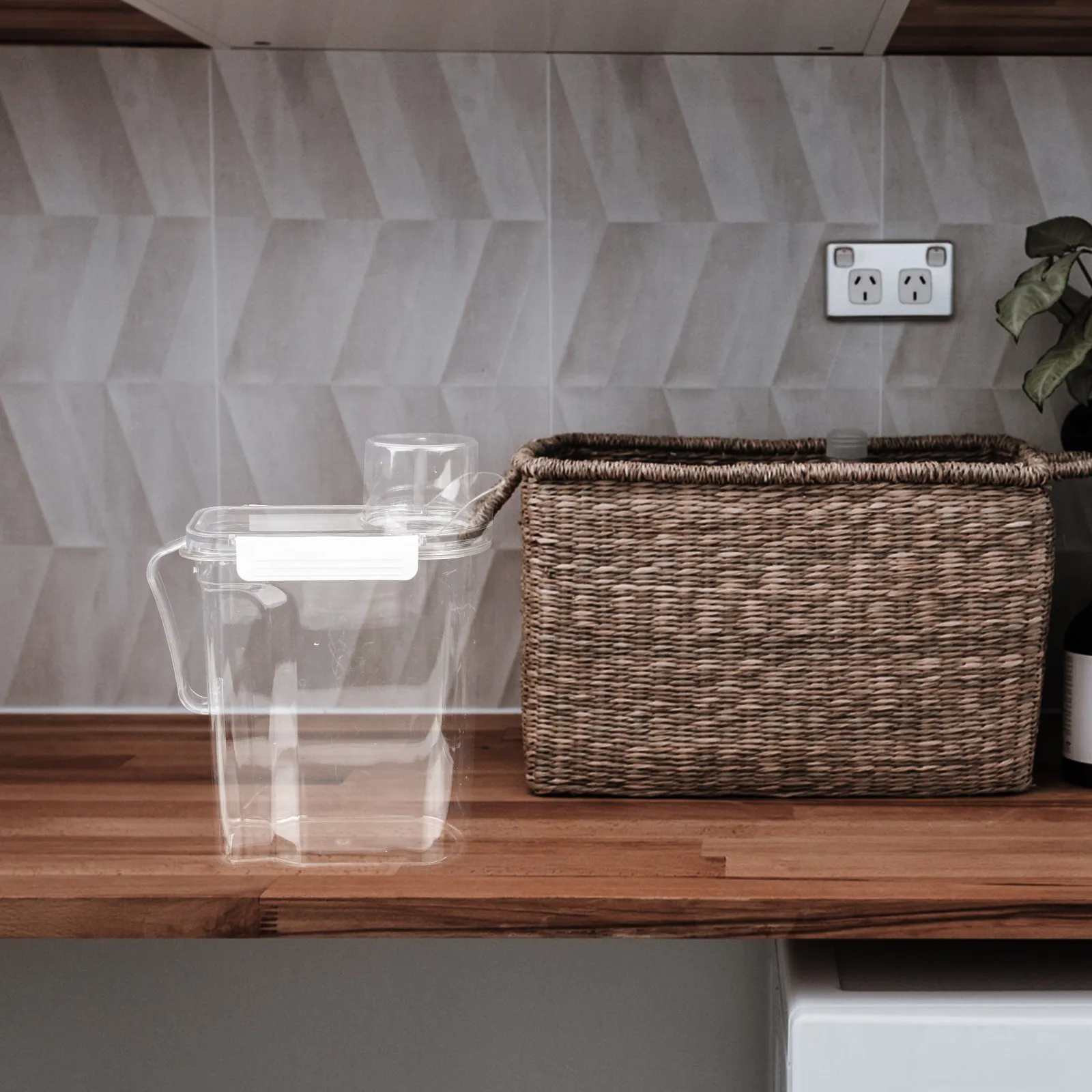 

Ведро для хранения стирального порошка, многоразовое прозрачное вкладыш-контейнер, универсальный контейнер для порошка, герметичный держатель для жидкого стирального средства