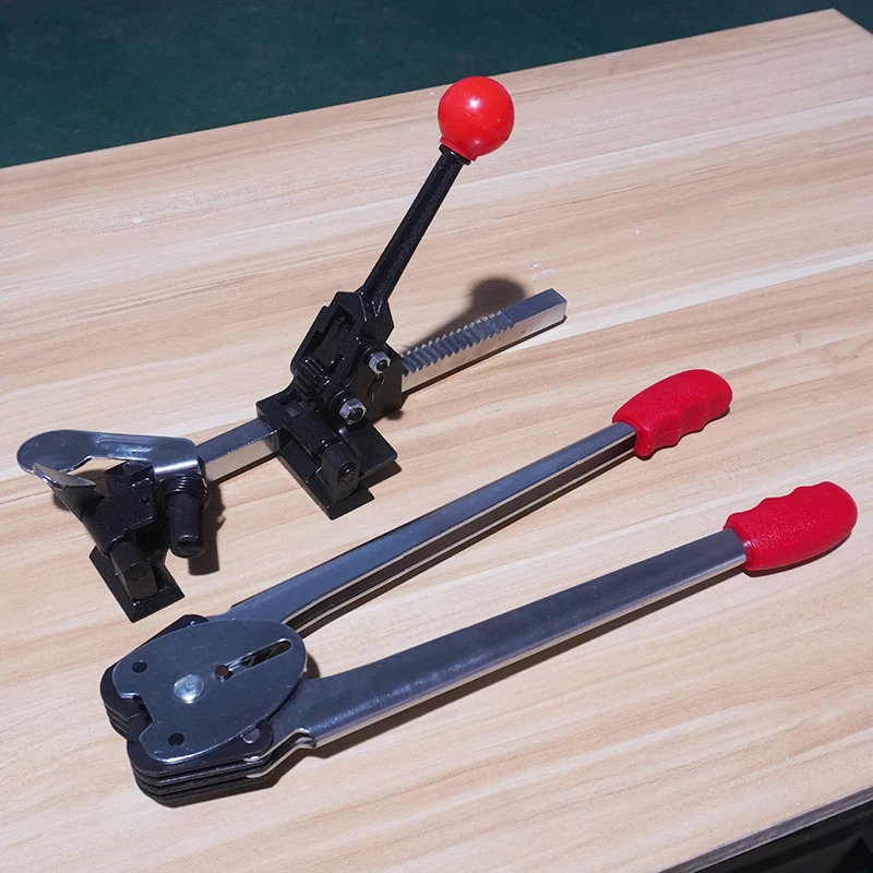 Manual Plastic pp Band Packing Strapper 13-16mm Strips Packing Tool Strapper Kit Are Hot Selling