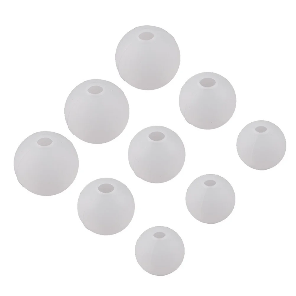 9pcs Crystal Epoxy Silicone Molds Mini Spherical Design Diy Resin Craft Making Kit For Jewelry Accessories Handwork