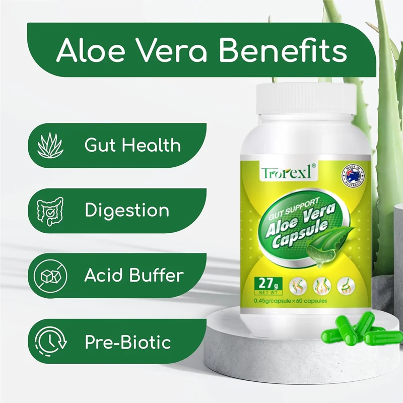 Organic Aloe Vera Capsules