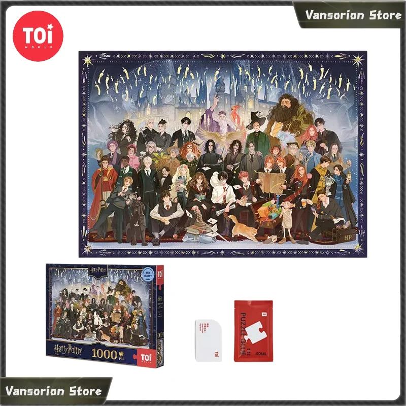 TOI Harry Potter Hogwarts Graduation Season 1000Pcs Jigsaw Puzzle For Adults DIY Handmade Toy Home Wall Art Decor Gift