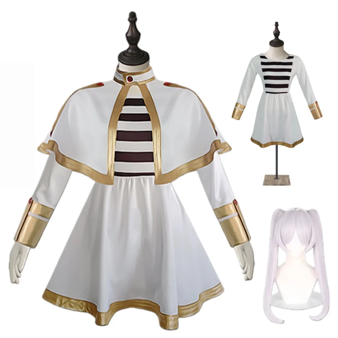 

Frieren Cosplay Anime Beyond Journey's End Costume Wig