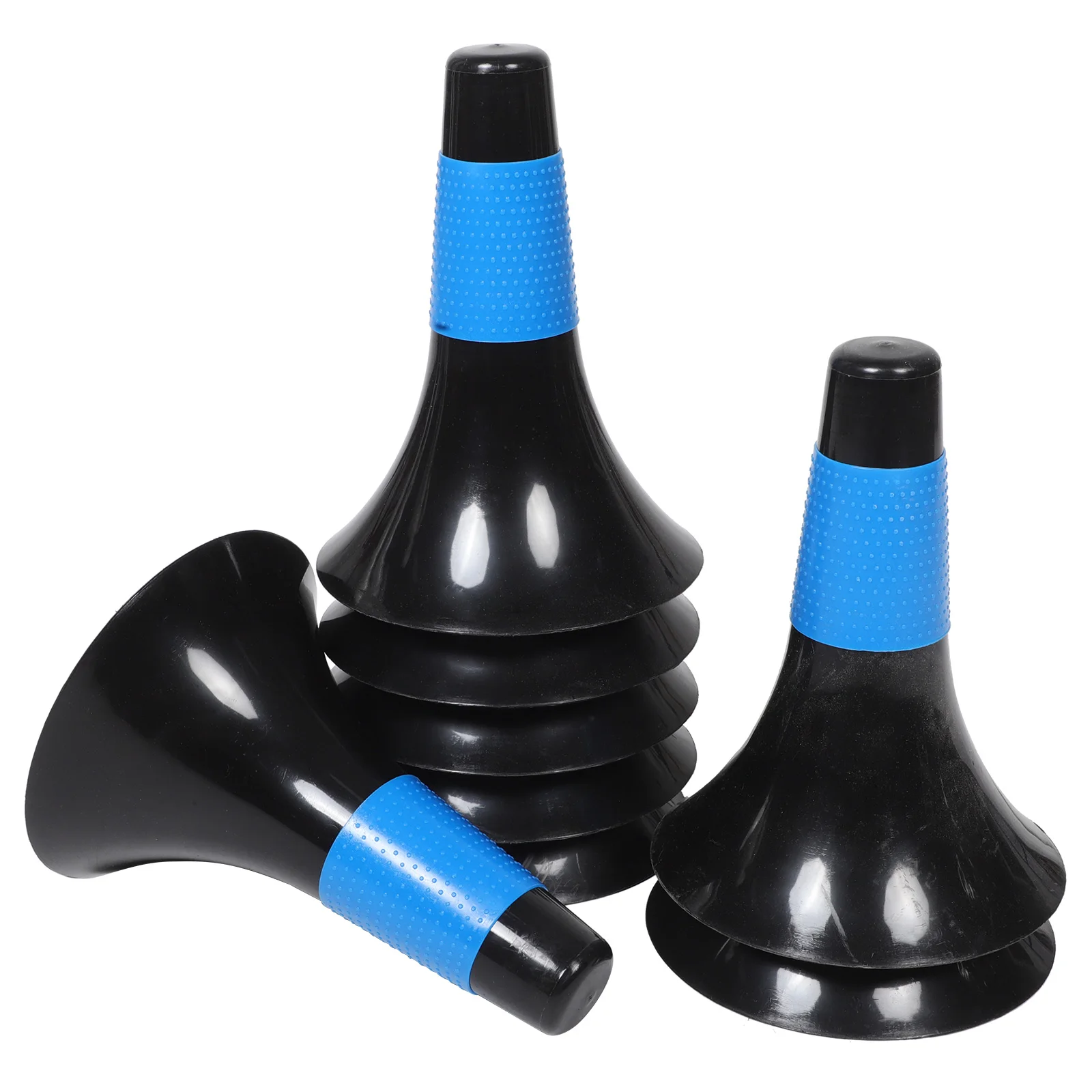 

8pcs Basketball Cones Reliable Plastic Material Agility Drills Sports Equipment Fitness Practice Cones Basketball Shaping