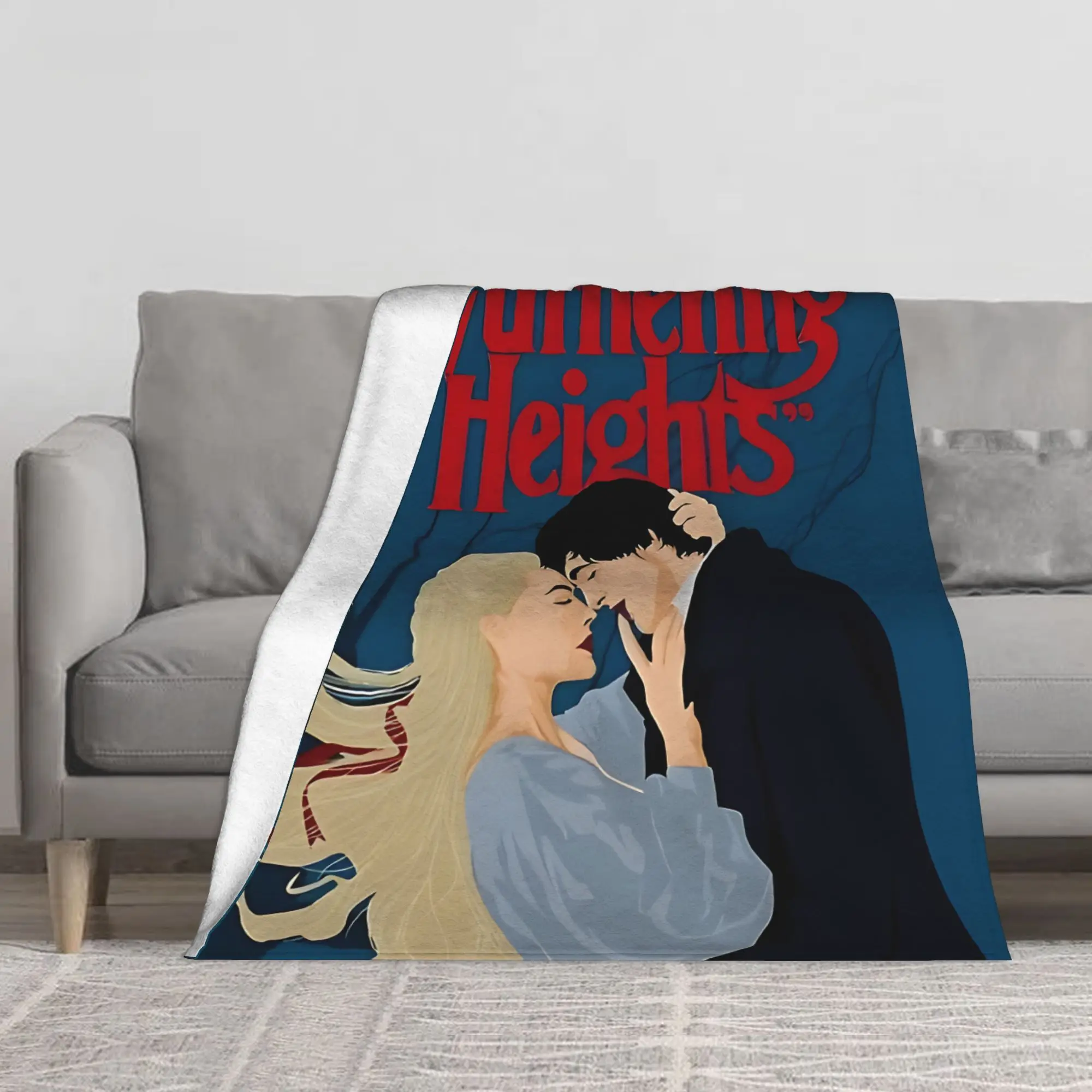 1PC Wuthering Heights Winter Blankets for Adults Bedding Home Interior Sofa Knee