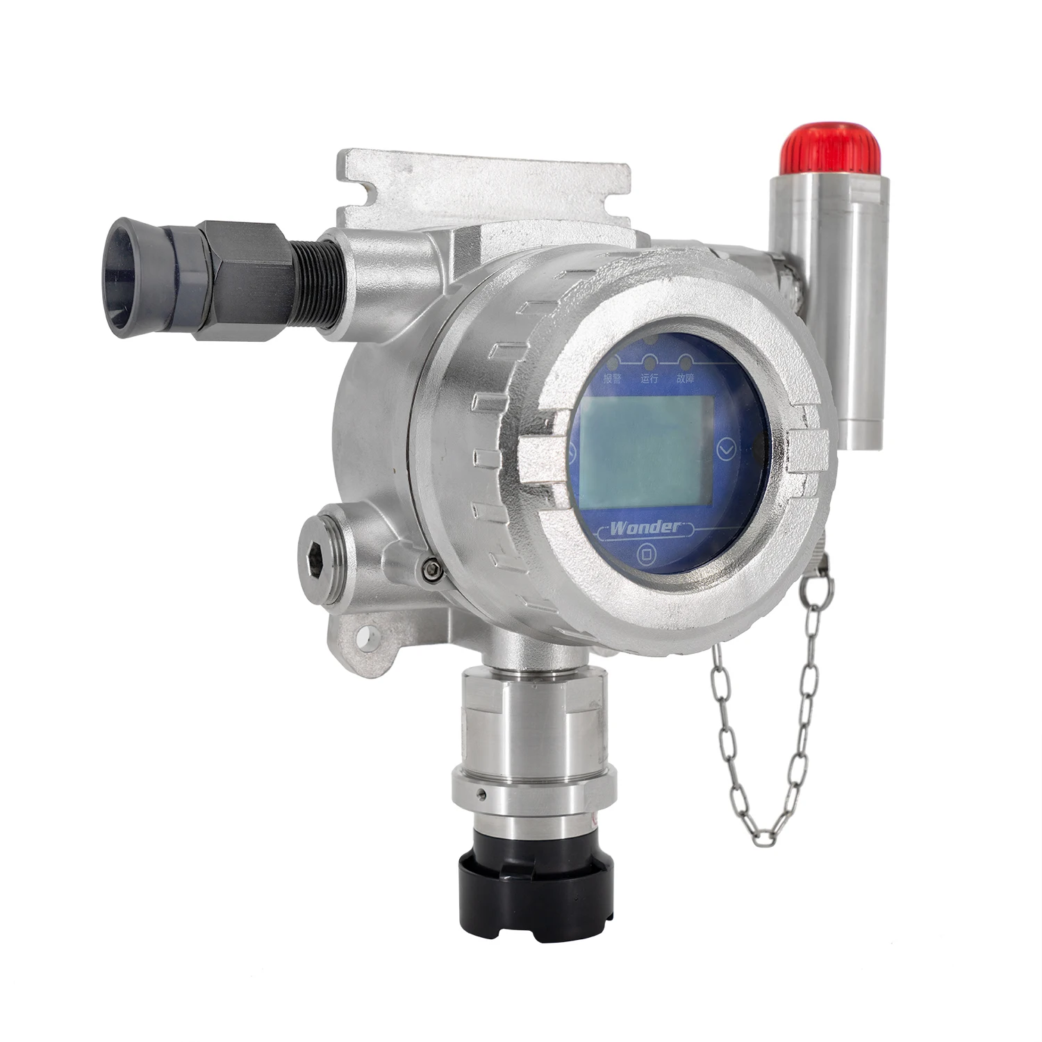 IECEx Approval Diffuse Naturally High-performance Fixed Gas Detector Bluetooth Communication With Smart Sensor Module