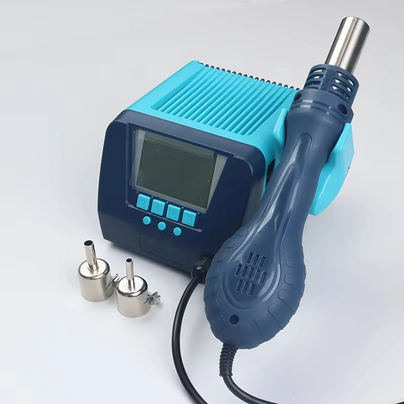 Bakon Bk880 Hot Air Gun Lead-Free Rework Desoldering Station Temperature Adjustable for Phone PCB Board BGA Sodering Repair Tool