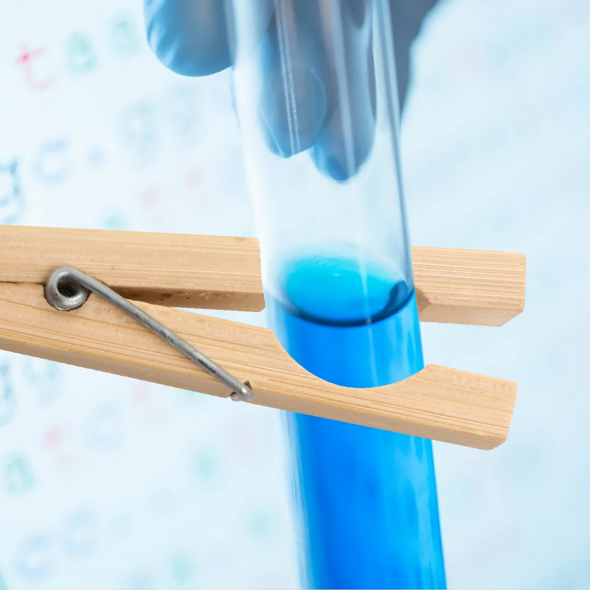 10 Pcs Wooden Test Tube Clip Practical Laboratory Tool Air Holder for Equipment Parts Lightweight Experimental Tools