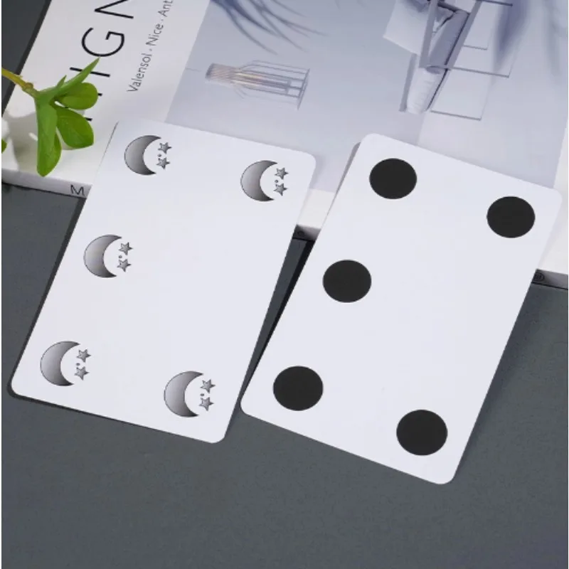 Funny Spot Card Magic Tricks - Easy Beginner Close-Up Illusion Card Game for Kids & Adults | Portable Magician Props