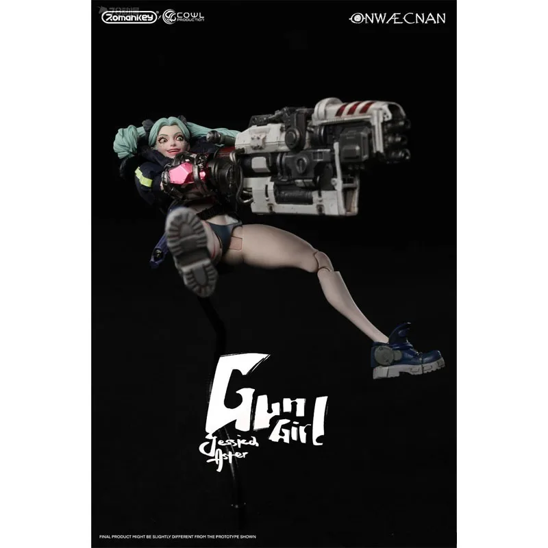 1/12 ロマンキー×COWL GUN GIRL ジェシカ・アスター リペアver. アクションフィギュアおもちゃ男の子/女の子/子供/クリスマスギフトモデル装飾品