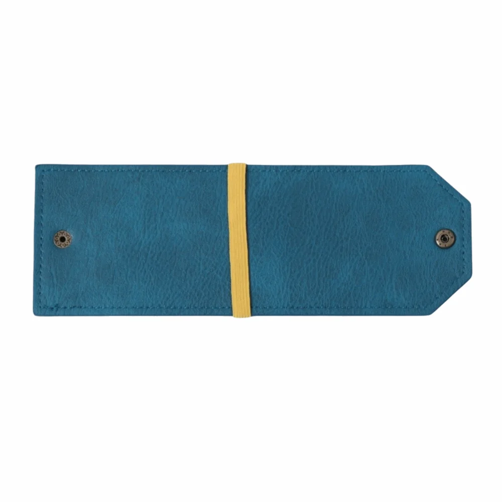 

Удобный кожаный кошелек-портмоне с застежкой, многофункциональный, компактный, легкий, для деловых поездок