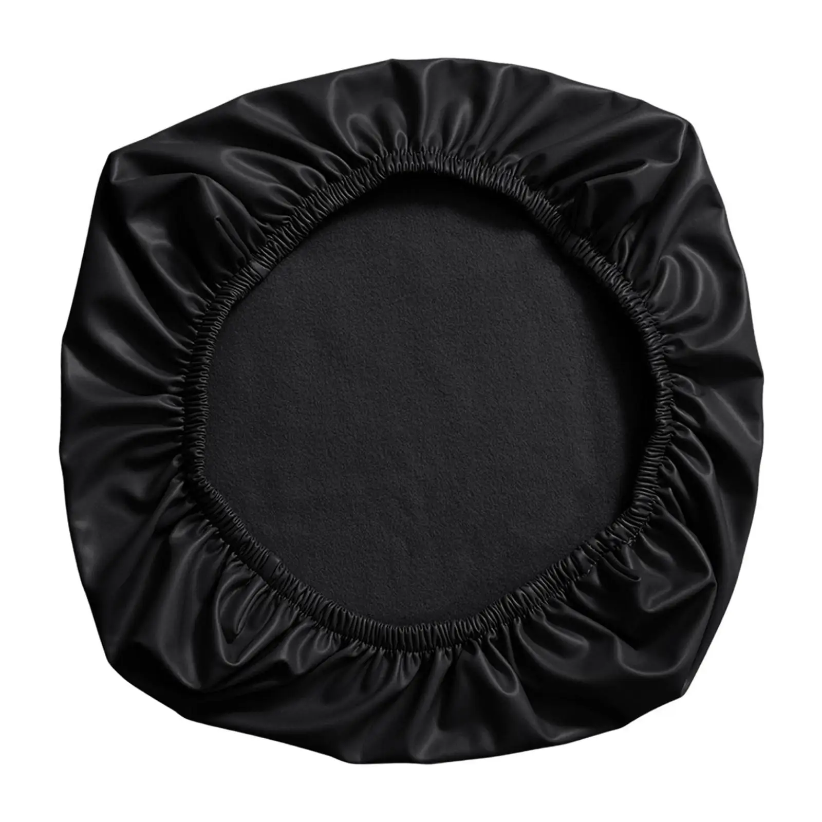 PU Leather Stretch Chair Slipcover Waterproof Seat Cushion Cover for Home Office Rotating Chairs