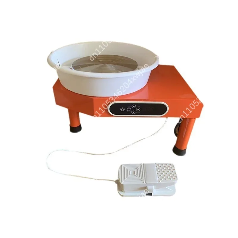 LCD Electric Pottery Wheel Dual Control System Professional Clay Forming Equipment for Adult Ceramic Art Studio