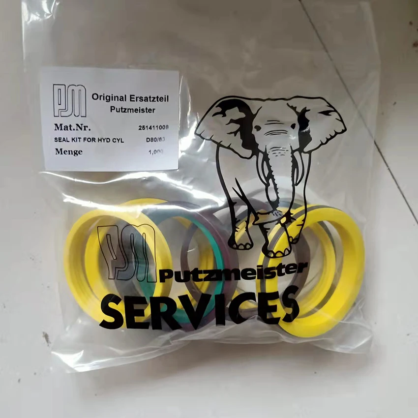 251411008；445763 ，234994005 ；Seal Set Cylinder Seal Kit Wholesale Excavator Boom  For Putzmeister Concrete Pump