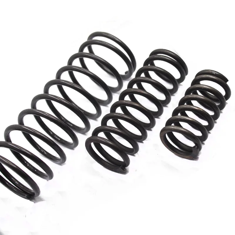 สปริงอัดเหล็กขนาดใหญ่แบบกำหนดเอง 2 ชิ้น เส้นผ่านศูนย์กลางลวด 3 มม. เส้นผ่านศูนย์กลางภายนอก 33-37 มม. ความยาว 60-250 มม. สำหรับใช้ในอุตสาหกรรม