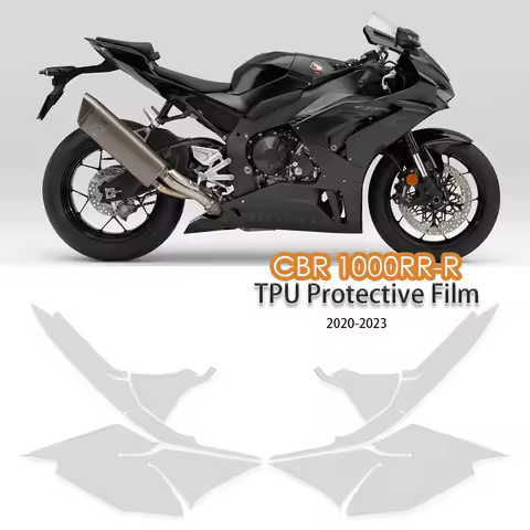 CBR1000RRR Paint Protection Film Motorcycle Accessory Translucent Protective Film Sticker For Honda CBR 1000 RR R Fairing TPUPPF