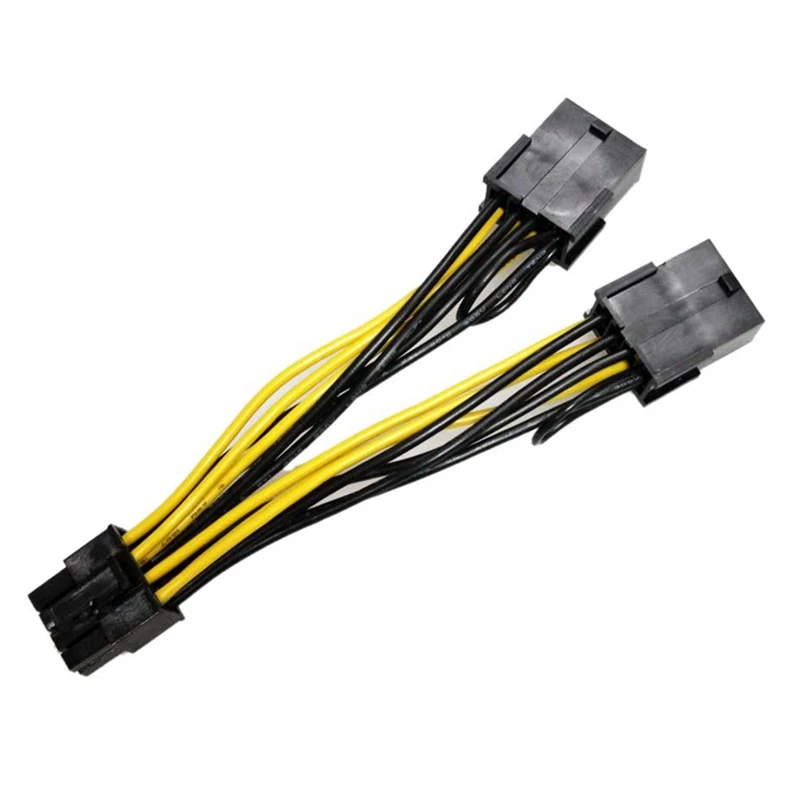 

4X 8Pin To Dual 8Pin(6+2) Power Cable GPU Power Cable For Tesla K80 M40 M60 P40 P100