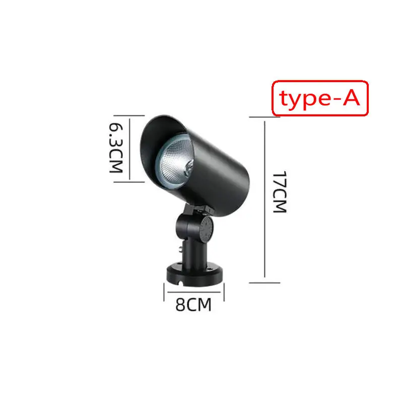 Hot Sell Outdoor Lighting Garden Spotlight Led Lawn Light 15W IP67 Waterproof Garden Decoration Landscape Lamp AC110V220V