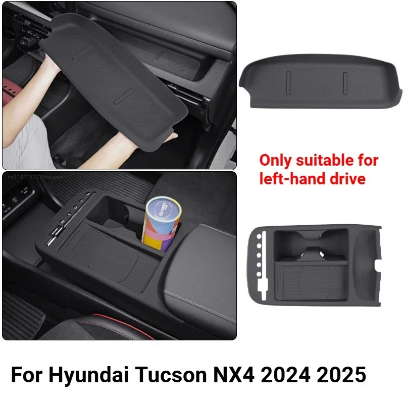 

For Hyundai Tucson NX4 2024 2025 front passenger dashboard silicone protective pad automotive interior decoration accessories