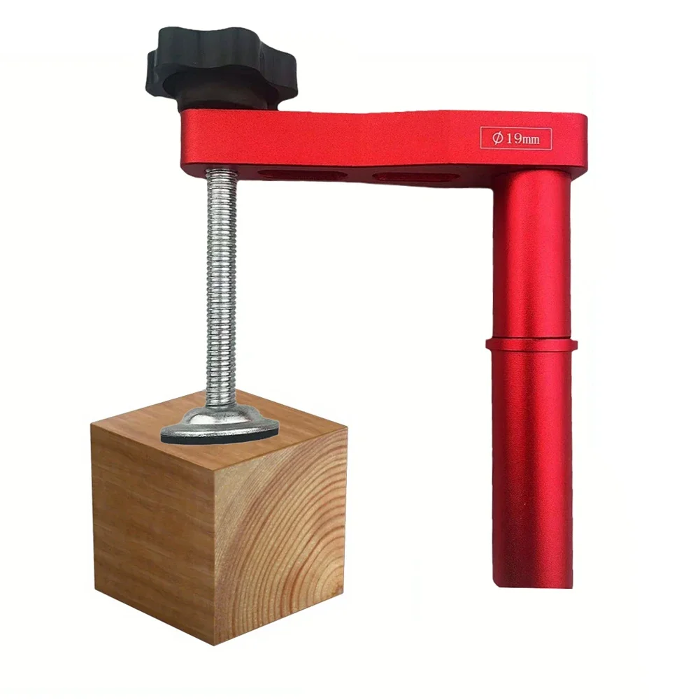 النجارة مقاعد البدلاء المشبك مشبك ثابت مع وسادة عدم الانزلاق 19/20 مللي متر اضغط باستمرار سطح المكتب سريع المفعول قابل للتعديل مشبك ثابت سريع